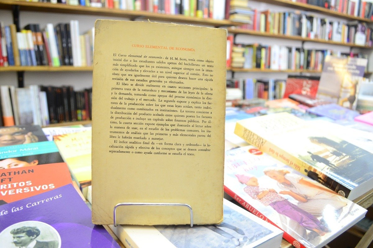 Curso Elemental De Economía. H.m. Scott. - Imagen 3