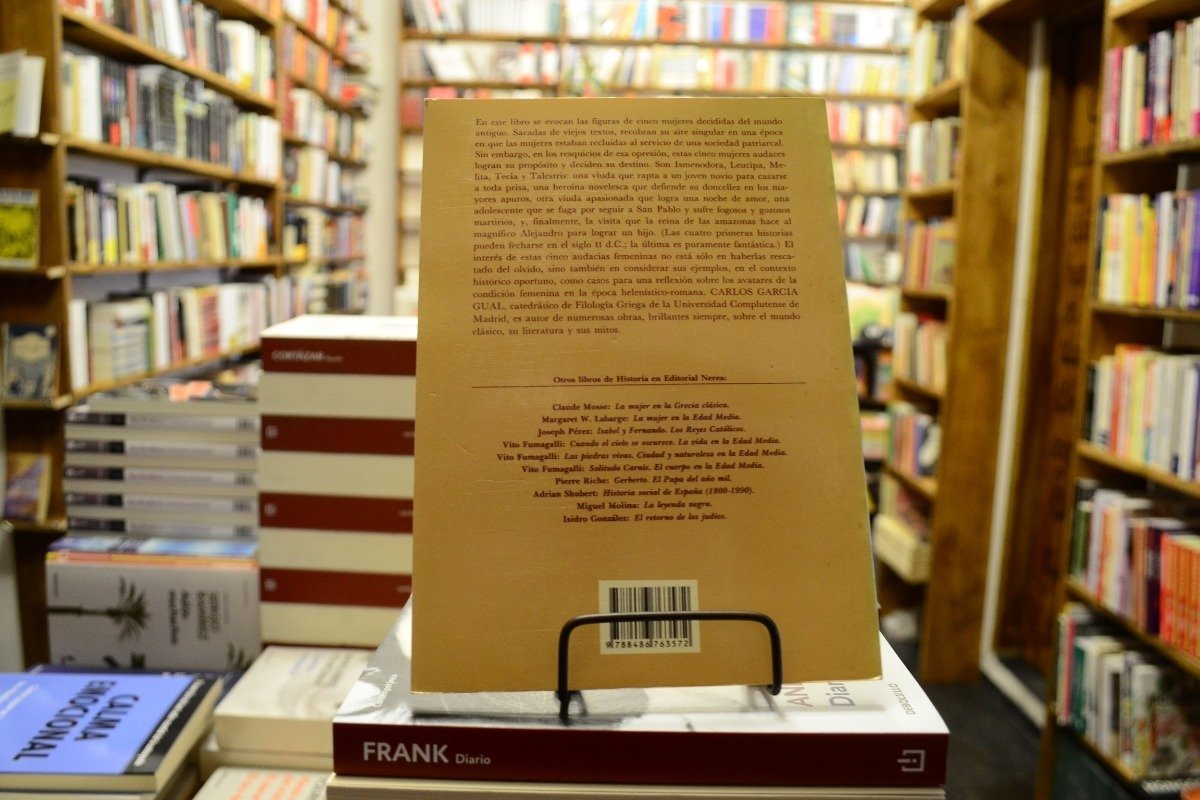 Audacias Femeninas. Carlos García Gual. - Imagen 3