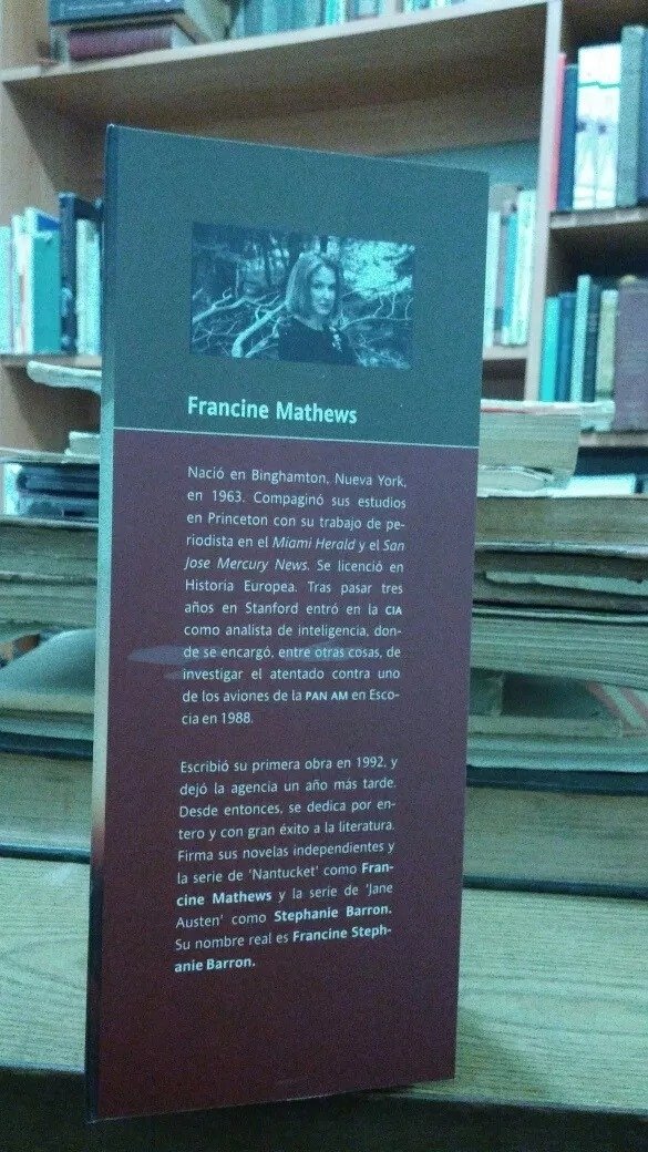 Alibi Club. Francine Mathews. - Imagen 2