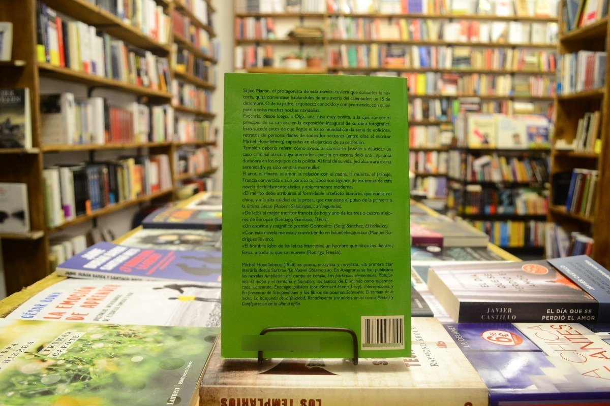 El Mapa Y El Territorio. Michel Houellebecq. - Imagen 3