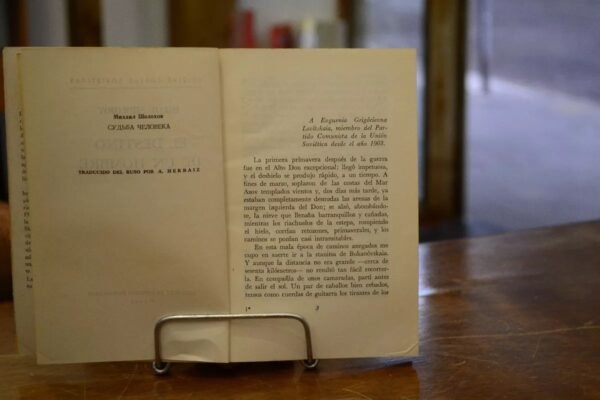 El Destino De Un Hombre. M. Sholojov. - Imagen de 4