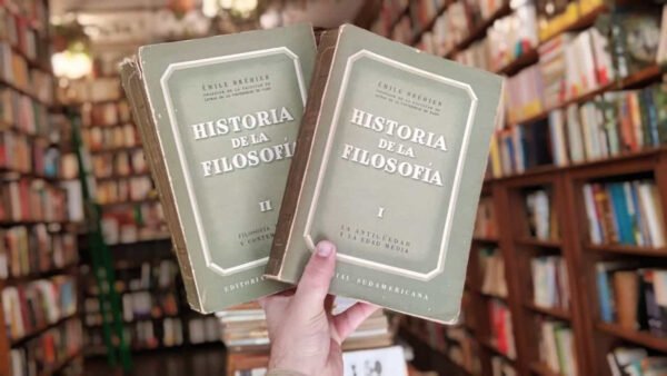 Historia De La Filosofía 1 Y 2. Émile Bréhier.