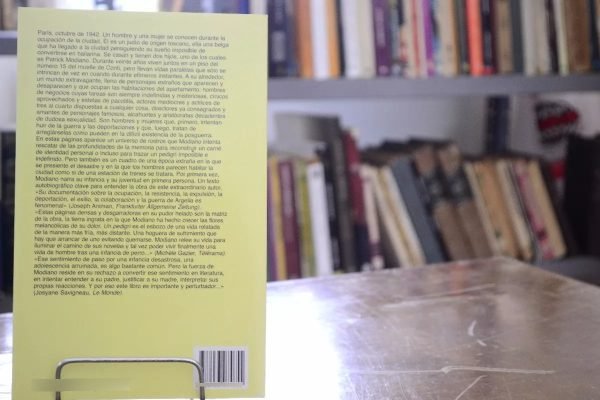 Un Pedigrí. Patrick Modiano. - Imagen 5