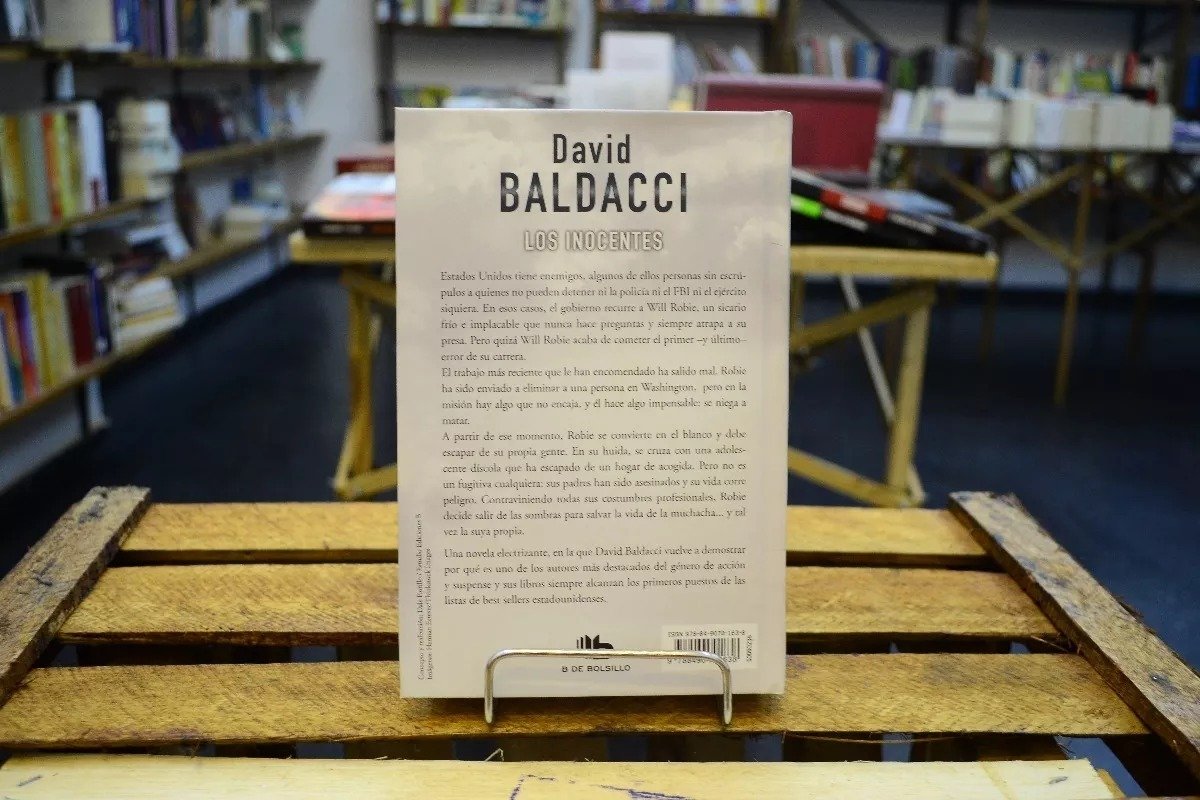 Los Inocentes. Tapa Dura. David Baldacci. - Imagen 2