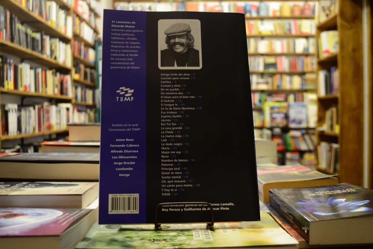 Cancionero Para Guitarra Eduardo Mateo. Ney Peraza. - Imagen 2
