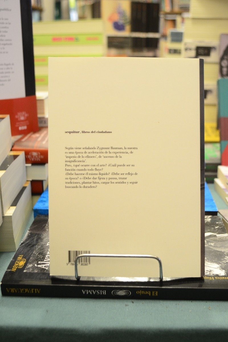 Arte, ¿líquido?. Zygmunt Bauman. - Imagen 3