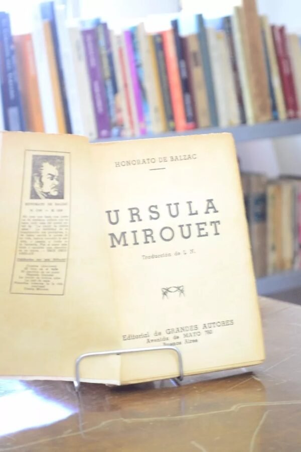Ursula Mirouet. Honorato De Balzac - Imagen de 3