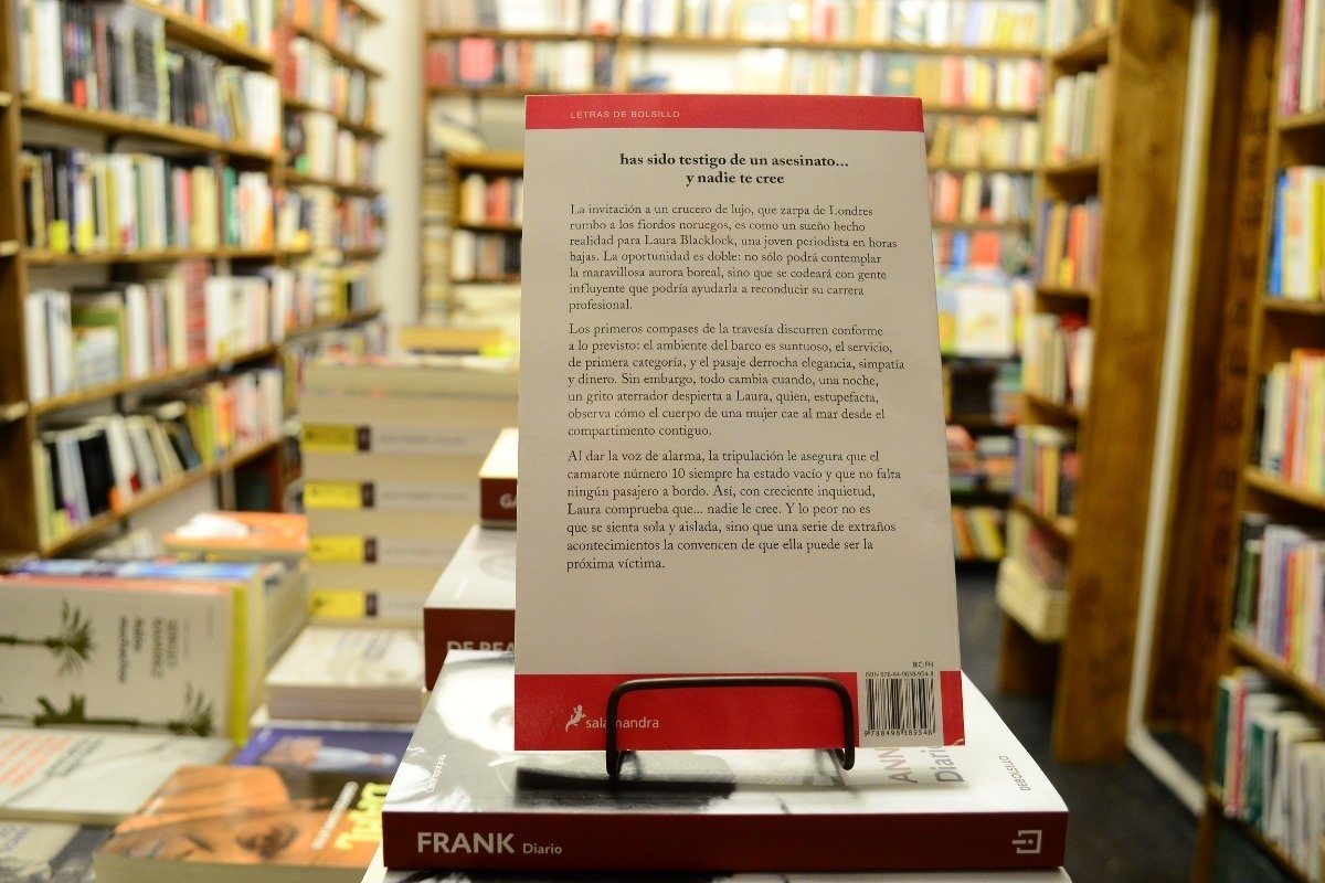 La Mujer Del Camarote 10. Ruth Ware. - Imagen 3