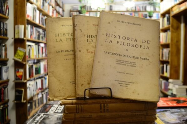 Historia De La Filosofía. Wilhelm Windelband. - Imagen de 3