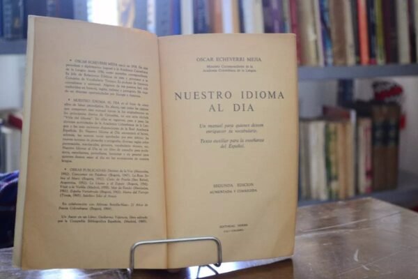 Nuestro Idioma Al Día. Oscar Echeverri Mejia. - Imagen de 3
