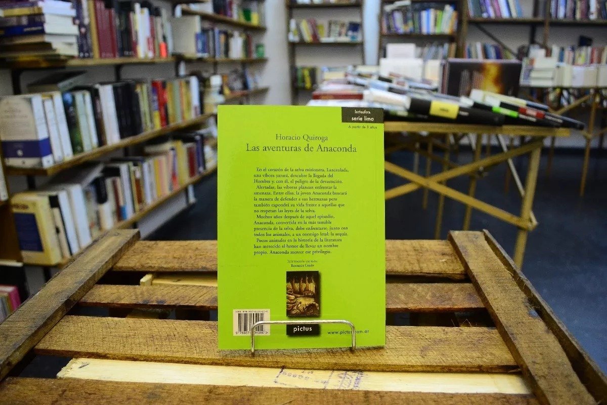 Las Aventuras De Anaconda. Horacio Quiroga. - Imagen 2