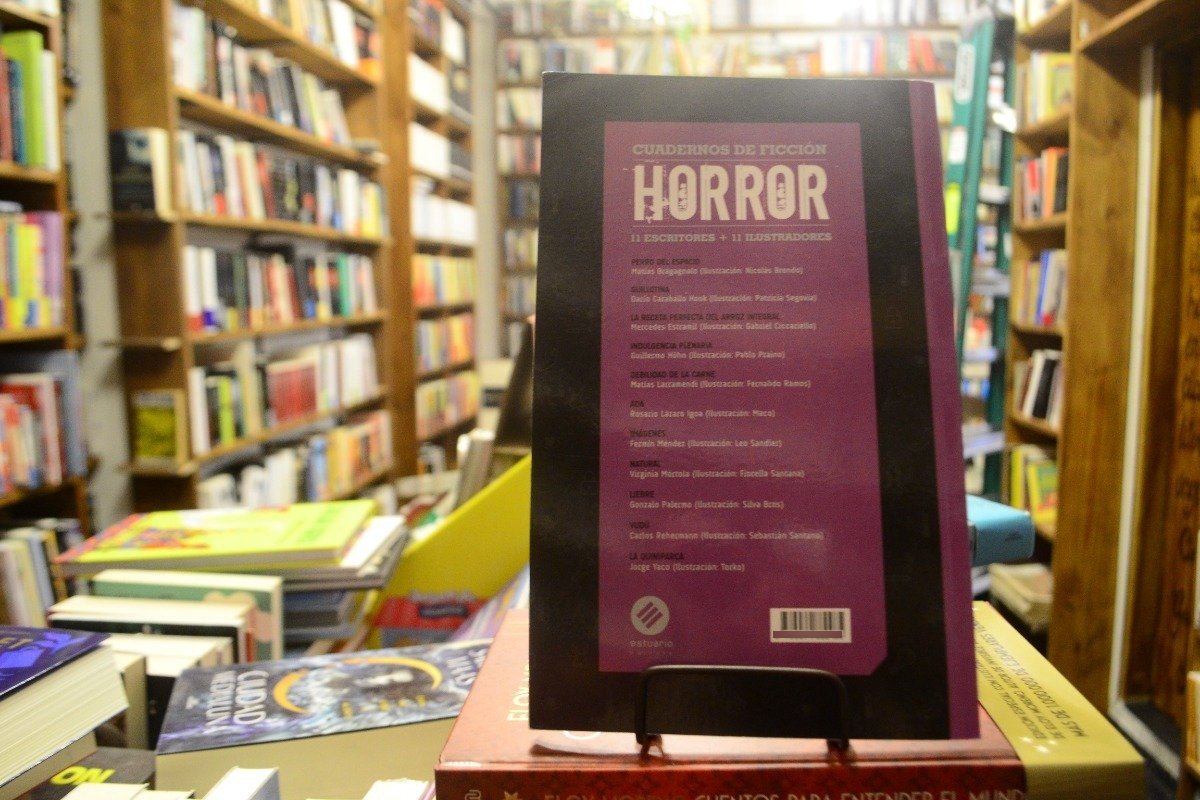Cuadernos De Ficción. Horror. 11 Escritores 11 Ilustradores - Imagen 3