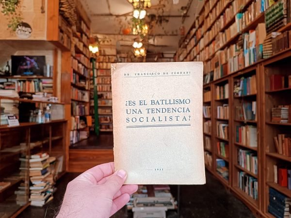 ¿es El Batllismo Un Tendencia Socialista? Dr F De Ferrari.