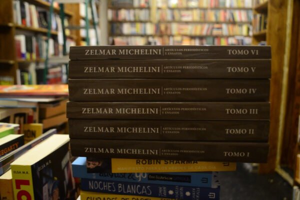 Artículos Periodísticos Y Ensayos. 6 Tomos. Zelmar Michelini