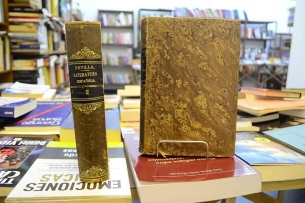 Literatura Española. Manuel De Revilla. - Imagen de 3