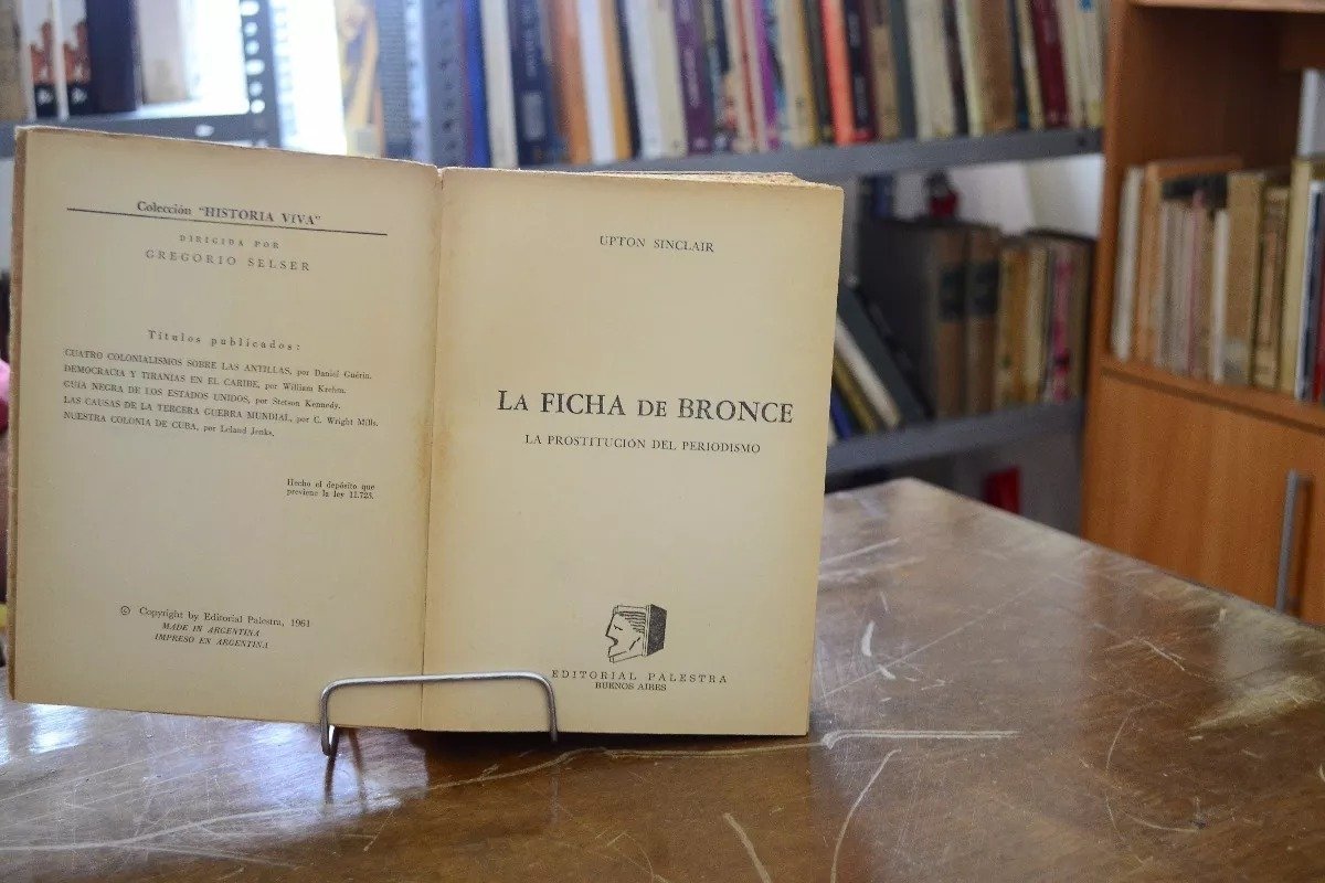 La Ficha De Bronce. Upton Sinclair. - Imagen 2
