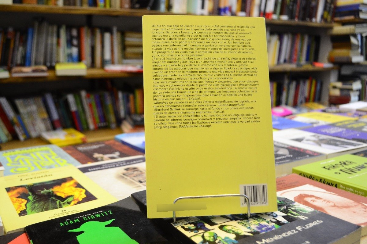 Mentiras De Verano. Bernard Schlink. - Imagen 3