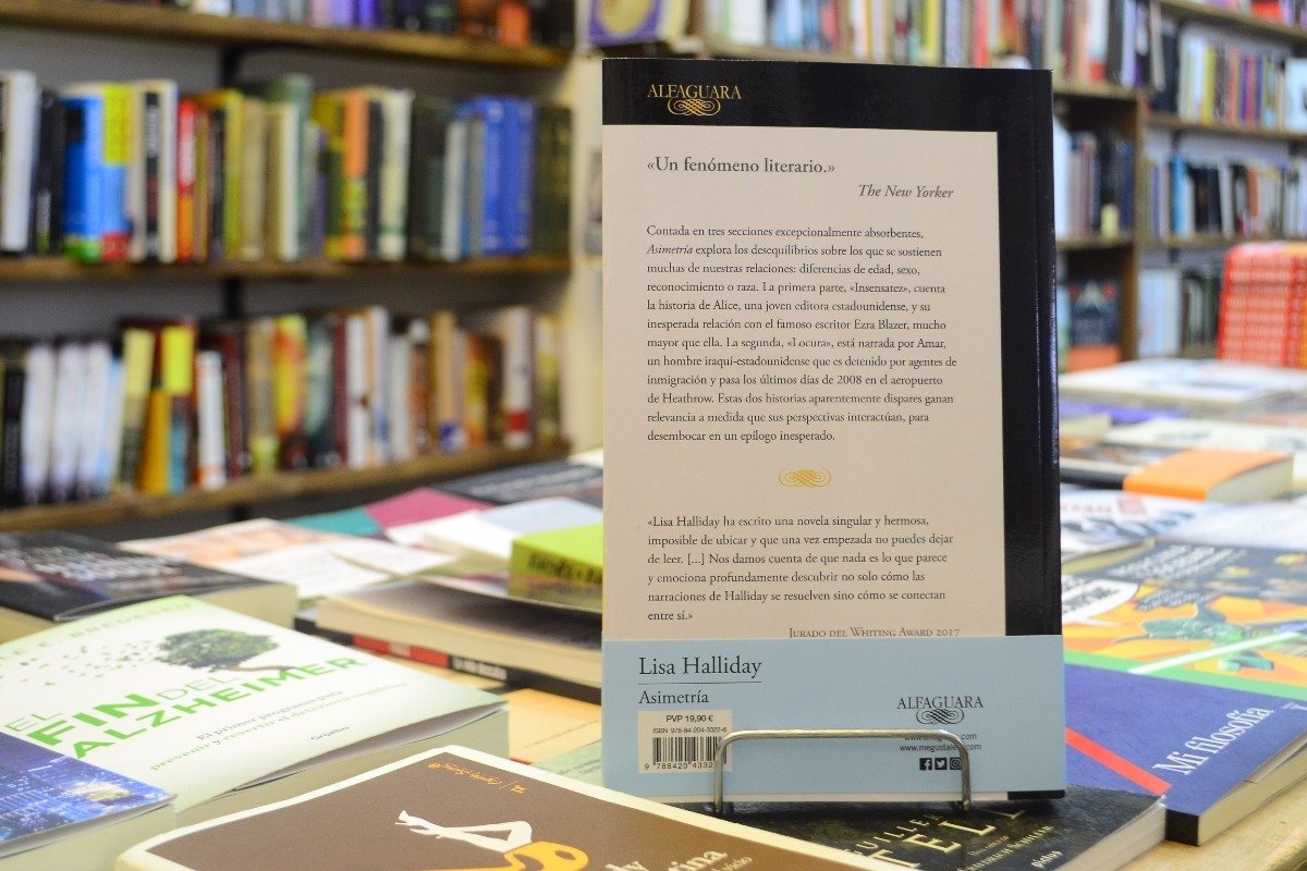 Asimetría. Lisa Halliday. - Imagen 3