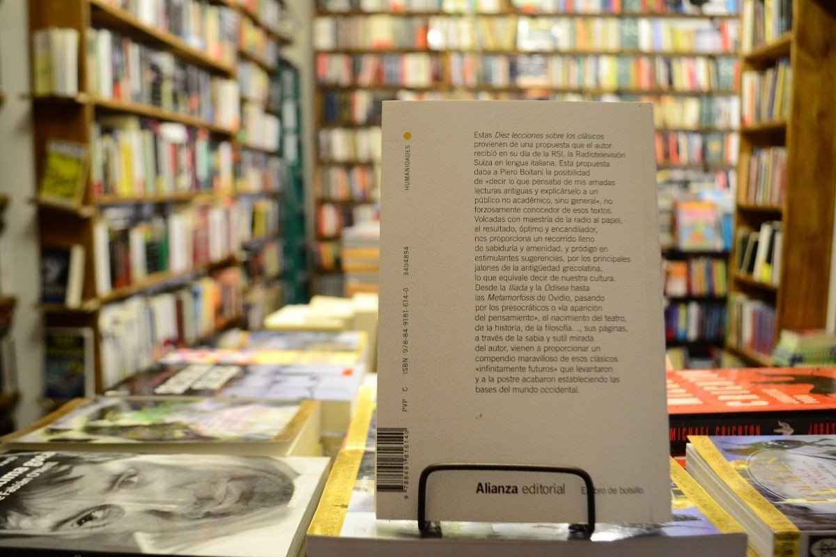 Diez Lecciones Sobre Los Clásicos. Piero Boitani. - Imagen 3