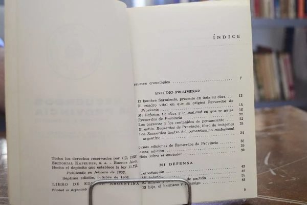 Recuerdos De Provincia. Domingo Faustino Sarmiento - Imagen 2