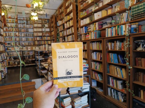 Diálogos. Giacomo Leopardi.