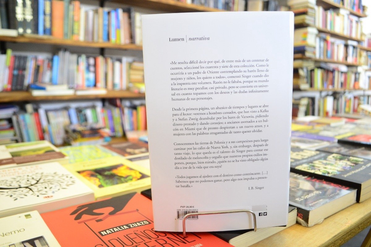 Cuentos Reunidos. Isaac Bashevis Singer. - Imagen 3