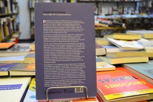 Para Salir De Lo Postmoderno. Henri Meschonnic. - Imagen 3
